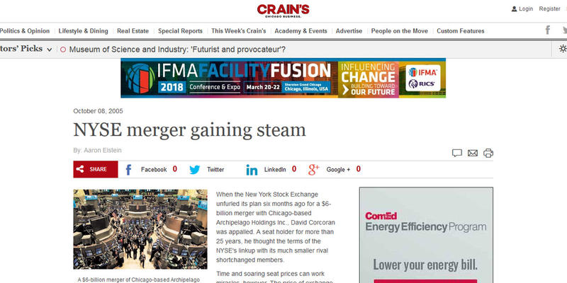 NYSE merger gaining steam